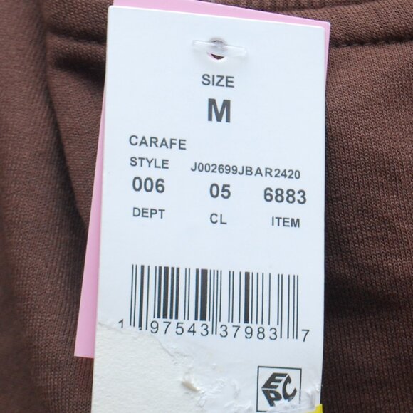 Barbie By Hybrid Apparel Women's Brown Graphic Sweater in Medium BNWT - Picture 6 of 6